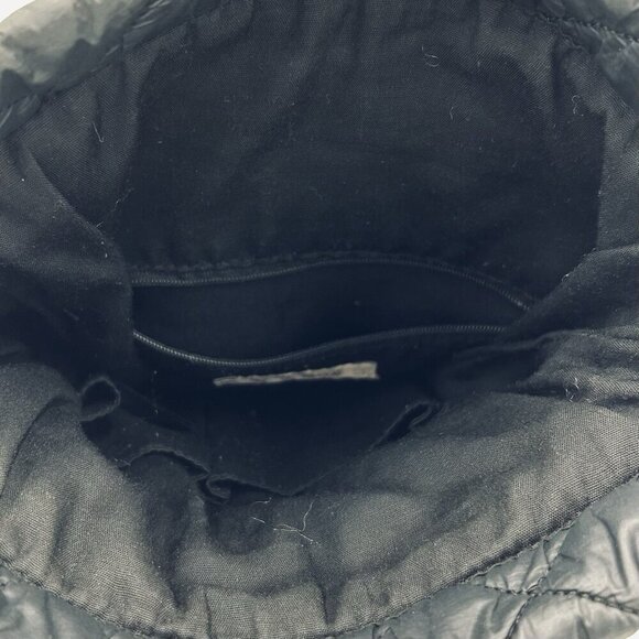 Kenneth Cole Reaction Women's Fold-Over Quilted Backpack Black - Picture 8 of 10